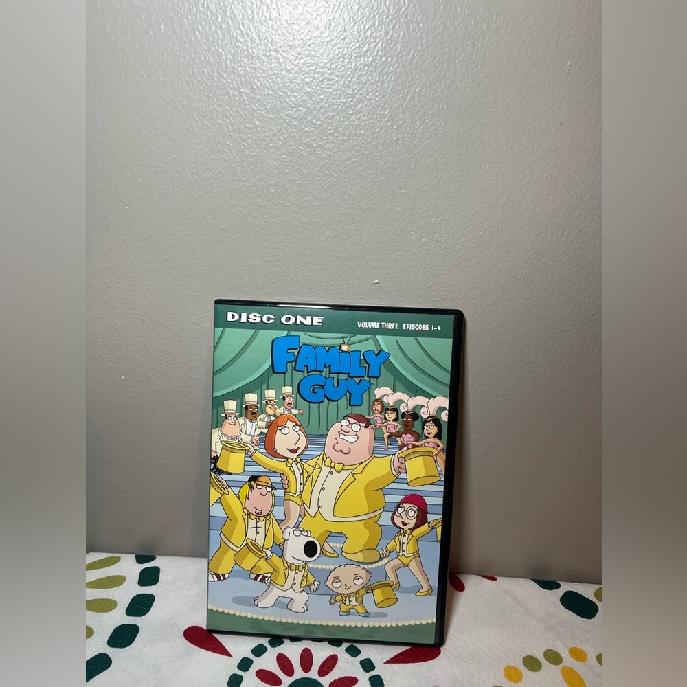 Family Guy Disc One Volume 3 (DVD, 2009 Episodes 1-4)